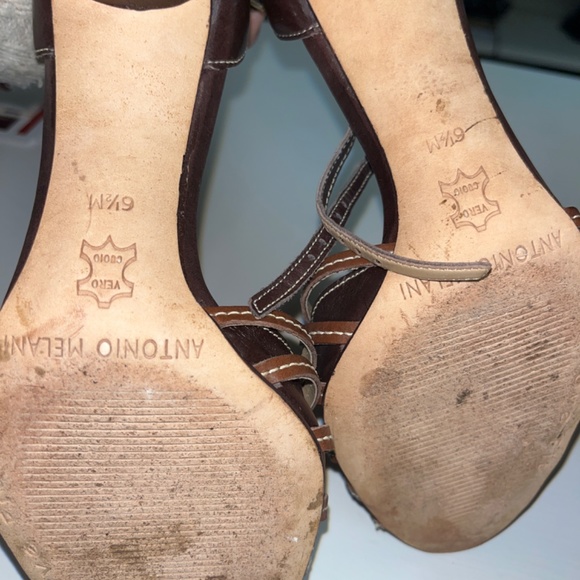 Antonio Melani Vero Women’s 6.5 pump heel brown - Picture 5 of 5